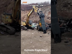 Tamamen Dönüşümlü Çöp Çöp Altında Çelik İşleme için Kırma Kırıştırıcı