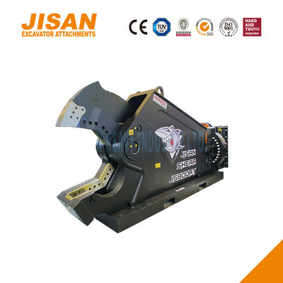 JS800RT Ekskavatör Metal Makasları 360 Derece Dönüş ve Endüstriyel Yıkım Sahaları İçin Yüksek Mukavemetli Bıçak Tutucu İle