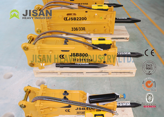 Okada Ub11 Mini Ekskavatör Hidrolik Kırıcı Hmb750 Sy35c Kaya Öğütücü Davul Kesici Çekiç