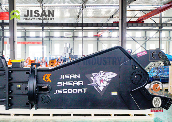 JS580RT Karbon Çelik Ekskavatör Güç Metal Makasları 20Mpa 450mm