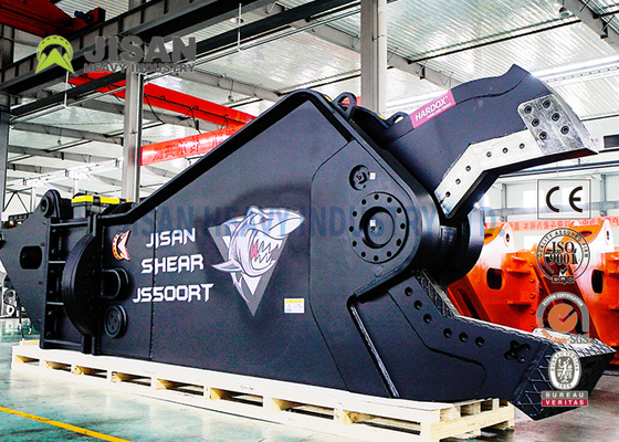 Çelik Yapı İçin 60ton Araba Sökme İçin Ekskavatör Hurda Hidrolik Makas
