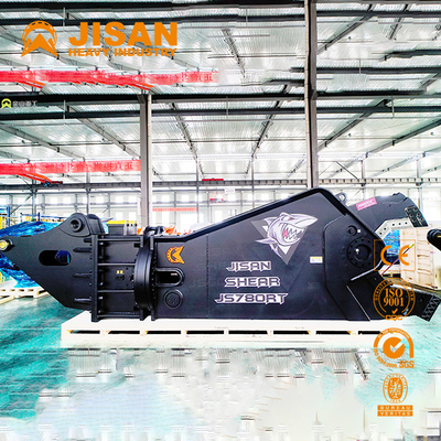 Pc700 Ekskavatör Hurda Kesme Makası 70 Ton Hidrolik Çelik Yapı Yıkımı İçin Kullanışlı