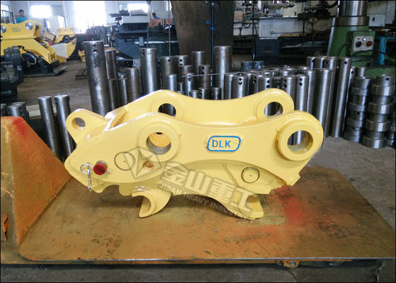 Push Tip Ekskavatör Hızlı Kuplaj 380-420mm Pim Mesafe  PC120 için