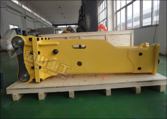 Mini Ekskavatör Jackhammer PC120 PC150 için Kutu Üstü Sessiz Tip Hidrolik Beton Kırıcı