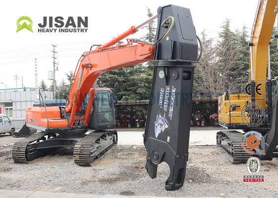 Hidrolik yıkım Beton kırıcı makasları Ekskavator Pulverizer Mini ekskavator için hidrolik makaslar