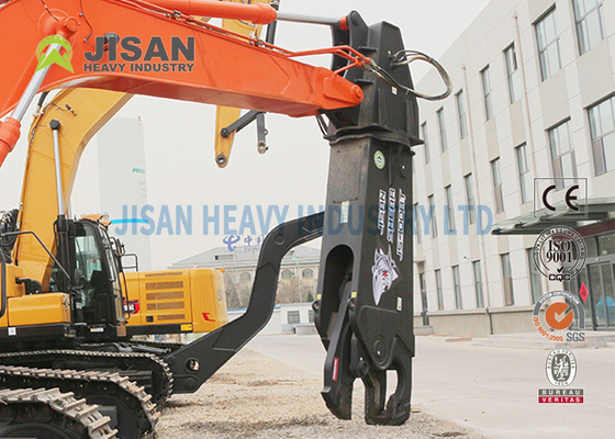 Hidrolik yıkım Beton kırıcı makasları Ekskavator Pulverizer Mini ekskavator için hidrolik makaslar