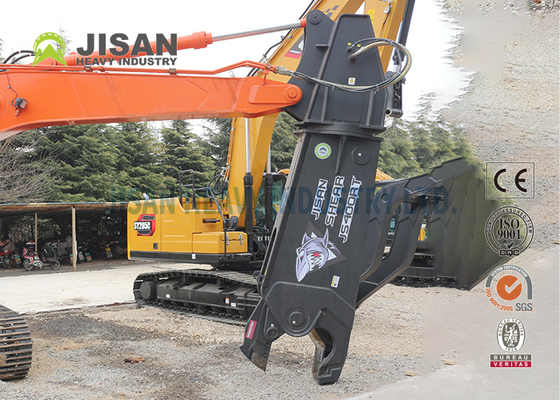Hidrolik yıkım Beton kırıcı makasları Ekskavator Pulverizer Mini ekskavator için hidrolik makaslar