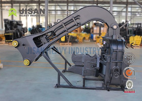 30 ton 40 ton kazık makinesi montajlı hidrolik Vibro çelik levha veya fotovoltaik çimento yığın sürücüsü çekiç 320C kazık makinesi için