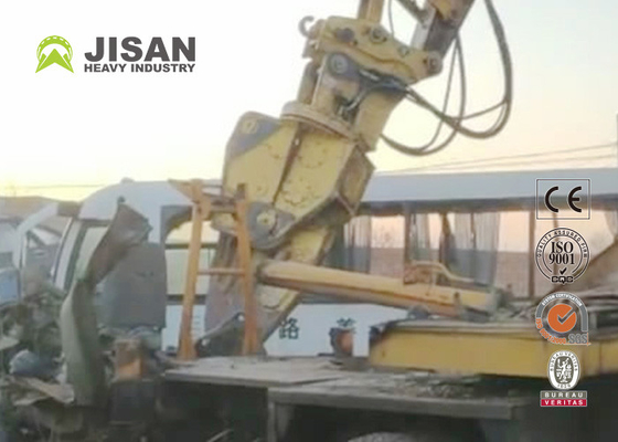 Yıkım Projesi Güçlü Malzeme Hidrolik Çöp Kırıcı Yeni Ürün 2024 Oem Servisi Sağlanmış Ağaç Kırıcı 12 Ay
