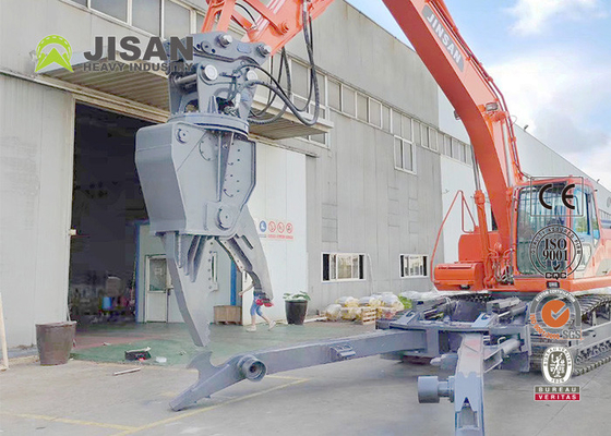 Yıkım Projesi Güçlü Malzeme Hidrolik Çöp Kırıcı Yeni Ürün 2024 Oem Servisi Sağlanmış Ağaç Kırıcı 12 Ay