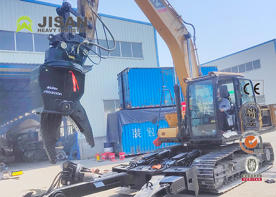 Jisan kazıcı yıkım Hardox çelik makasları kale hurda makasları satış için arabalar sökme makinesi