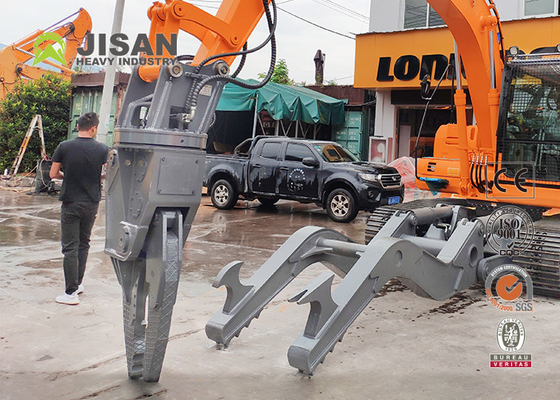 Jisan Hardox Hidrolik Demolisyon Kırıcı Metal Kazı Makinesi Hidrolik Atık Kırıcı Arabalar Çıkarma Makinesi En İyi Satışlar