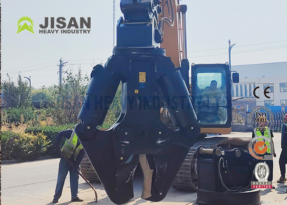 JSD280F Ekskavatör Metal Kırpıçısı Beton malzemesinin geri dönüşümünde maksimum verimlilik için basit baş ayarlama