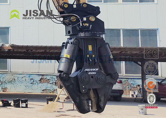 JSD280F Ekskavatör Metal Kırpıçısı Beton malzemesinin geri dönüşümünde maksimum verimlilik için basit baş ayarlama