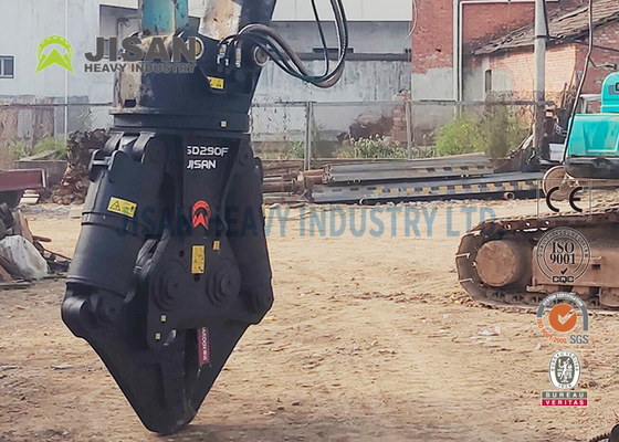 JSD280F Ekskavatör Metal Kırpıçısı Beton malzemesinin geri dönüşümünde maksimum verimlilik için basit baş ayarlama