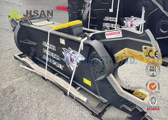 Teyun Tycs450rt Hidrolik Kısma Endüstriyel yıkım alanlarında hurda malzemelerinin kesilmesi ve geri kazanımı için dayanıklı kazıcı metal kısma makineleri