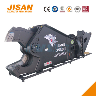 JS800RT kazıcı metal makasları kolay bıçak değiştirme ve maksimum dayanıklılık için giyim dayanıklı çelik