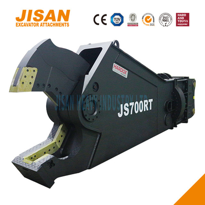 JS800RT Ekskavatör Metal Kırpıçısı 80-110 Ton Kol Montajı ile Ağır Çalışma Çelik Kesimi için İdeal