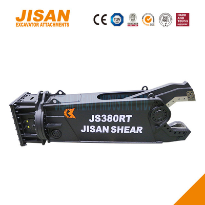 JS400RT Ekskavatör Metal Makası Maksimum Verimlilik ve Güç İçin Tasarlandı 360 Derece Dönüş Hızı Valfi ve 800T Kesme Kuvveti