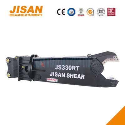 Ekskavatör Metal Makasları 360 Derece Dönüş ve Maksimum Verimlilik İçin Artırılmış Silindir Boyutu