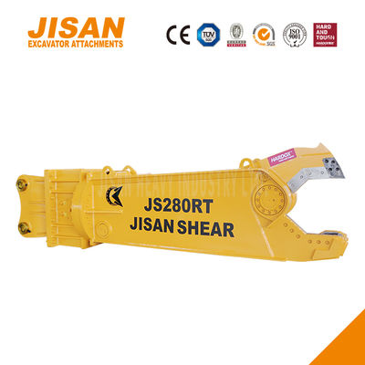 Ekskavatör Metal Makasları 360 Derece Dönüş ve Maksimum Verimlilik İçin Artırılmış Silindir Boyutu