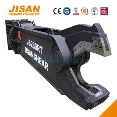 Ekskavatör Metal Makasları 360 Derece Dönüş ve Maksimum Verimlilik İçin Artırılmış Silindir Boyutu