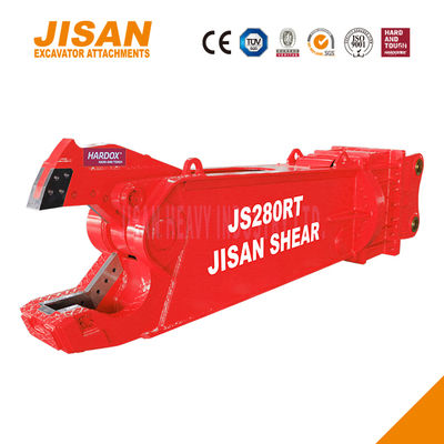 Ekskavatör Metal Makasları 360 Derece Dönüş ve Maksimum Verimlilik İçin Artırılmış Silindir Boyutu