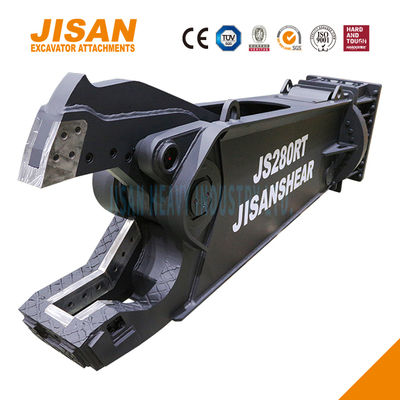 Ekskavatör Metal Makasları 360 Derece Dönüş ve Maksimum Verimlilik İçin Artırılmış Silindir Boyutu