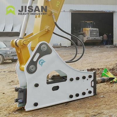 Ekskavatörler için 160-180kg/cm2 Çalışma Basıncı, 150-190l/dak Yağ Akışı ve 350-500bpm Darbe Oranına Sahip Hidrolik Kaya Kırıcı