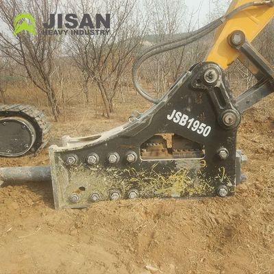 Ekskavatörler için 160-180kg/cm2 Çalışma Basıncı, 150-190l/dak Yağ Akışı ve 350-500bpm Darbe Oranına Sahip Hidrolik Kaya Kırıcı