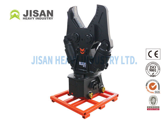 360 Derece Hidrolik Dönüşe Sahip ve Değiştirilebilir Bıçağa Sahip Ekskavatör Metal Makasları, Yıkım ve Geri Dönüşüm İşlemleri İçin