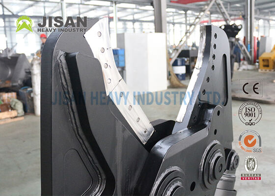 360 Derece Hidrolik Dönüşe Sahip ve Değiştirilebilir Bıçağa Sahip Ekskavatör Metal Makasları, Yıkım ve Geri Dönüşüm İşlemleri İçin