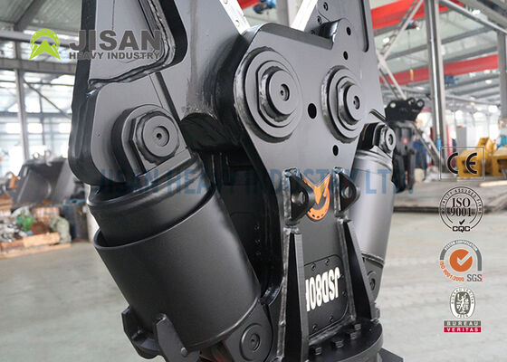 360 Derece Hidrolik Dönüşe Sahip ve Değiştirilebilir Bıçağa Sahip Ekskavatör Metal Makasları, Yıkım ve Geri Dönüşüm İşlemleri İçin