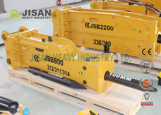 JSB4500 kazıcı kaya kırıcı OEM Logo Özel Hidrolik çekiç 36-45 Ton kazıcı