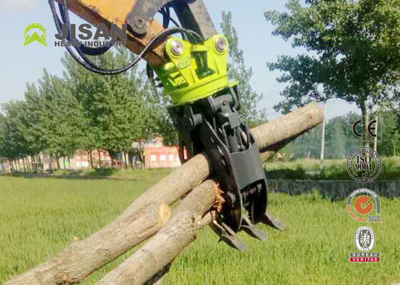 Çift Bağlantı Döner Hidrolik Çubuk Yakalama 1800mm Çene Açılışı CAT 336 Kazı makinesi için