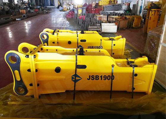 PC220 Ekskavatör için 140mm Derz Hidrolik Kaya Kırma Sessizliği Türü