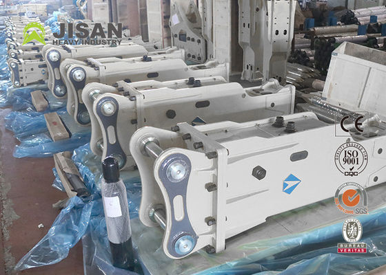 Mini Ekskavatör Jackhammer PC120 PC150 için Kutu Üstü Sessiz Tip Hidrolik Beton Kırıcı