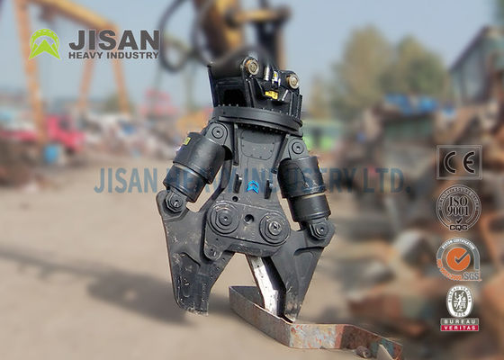 PC200 PC210 PC220 için Değiştirilebilir Bıçaklı Ekskavatör Metal Güdük Makası