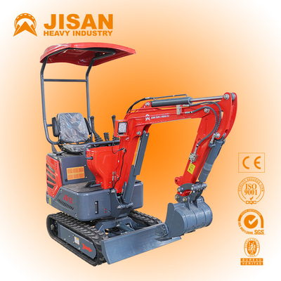 940Kg Maks Evde Kullanım Mini Ekskavatör Motoru Silindir Gücü Bina Motoru Cool Bagger