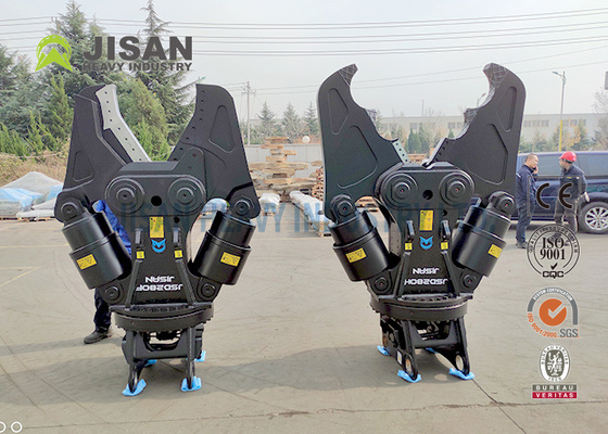 Ekskavatör Yüksek Verimlilik İçin Elektrikli 3kw Sarı Pulverize Aracı Beton Kırıcı
