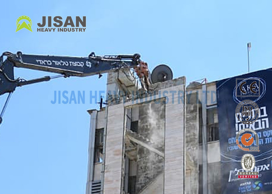 Gürültü Seviyesi 80dB ile 2mX1mX1.5m Çelik Ekskavatör Beton Pülverizatörü
