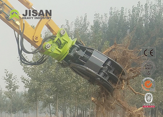 72 İnç Ağır Hizmet Ekskavatörü Kütük Kıskaç 2000Lbs Kavrama Kapasitesi 500Lbs Ağırlık