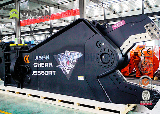 400mm Ekskavatör Metal Çelik Makaslar Ağır Hizmet Tipi 30L / Min 800mm