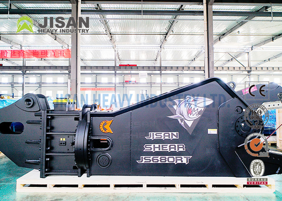 Çelik Kesme İçin Kapama Döngüsü ile 850mm Js680rt Hidrolik Makas 150 Bar