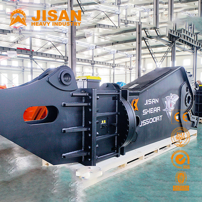 50 Ton Hidrolik Beton Yıkım Makası 3800 Mm Hurda Metal Döner Alet Kiti İçin