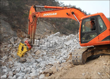 Kent Sh235 Büyük Edt 400 Yan Hidrolik Ekskavatör Kırıcı Çekiç Beton Kazık Başı Kesici