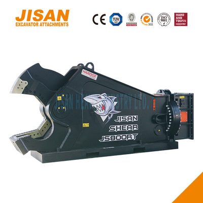 JS800RT Ekskavatör Metal Kırpıçısı 80-110 Ton Kol Montajı ile Ağır Çalışma Çelik Kesimi için İdeal