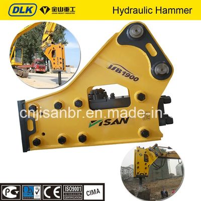 Hidrolik Kaya Kırıcı Çekiç Yıkım Kırıcı Keskili 140mm