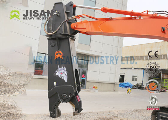 Excavator Metal Shears Hydraulic Steel Cutting Shear For Industrial Demolition Scrap Metal Processing And Recovery