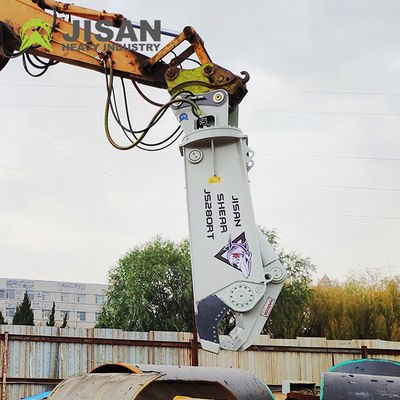 Yıkım Ekipmanları Sk460 Ekskavatör Demir Çelikleri Kesmek İçin Hidrolik Makas